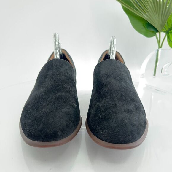 Sofft Women's Severn Shootie Loafer Slip On Boot Size 10 Black Suede Low Heel - Picture 4 of 15